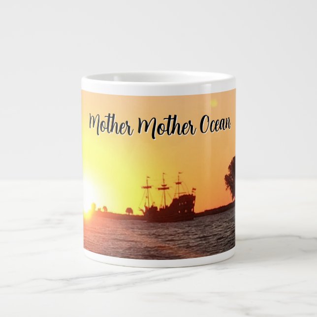 Pirate Soul Large Coffee Mug (Front)