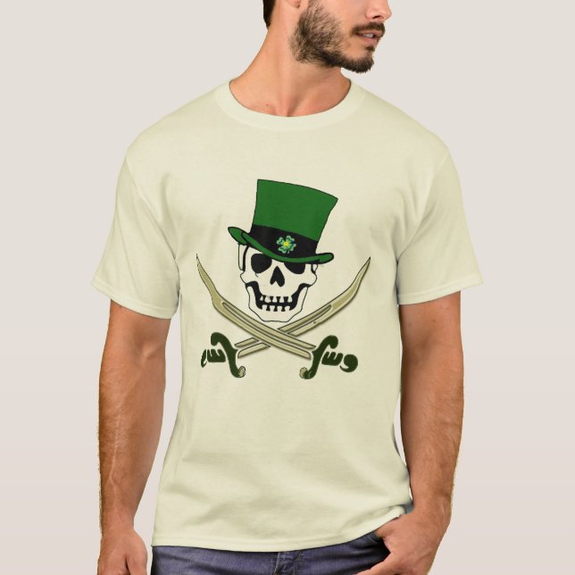 Pirate St. Patrick's Day T-Shirt (Front)