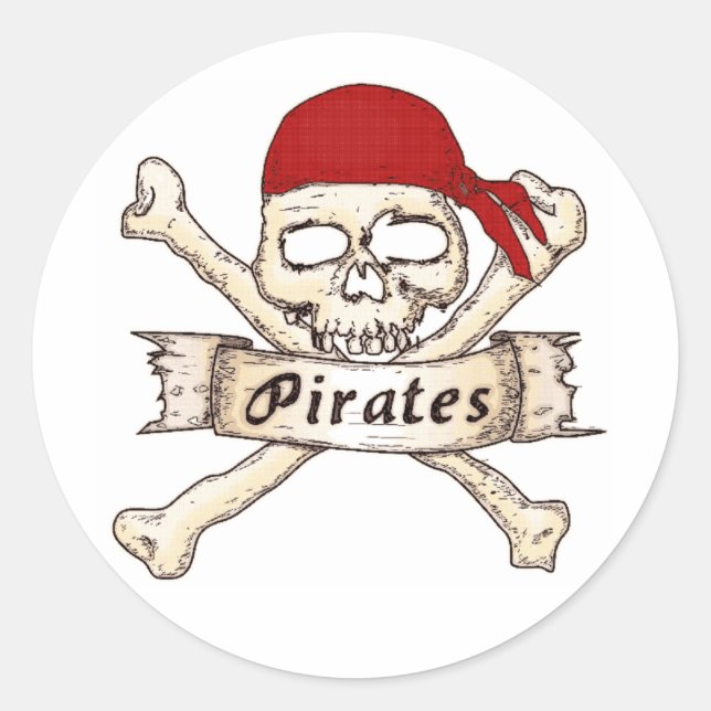 Pirate Sticker (Front)