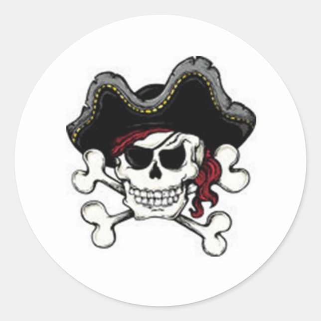 Pirate Stickers (Front)