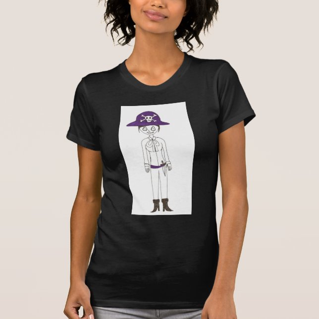Pirate Stitch girl T-Shirt (Front)