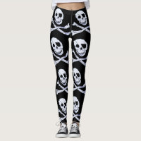 Pirate style designed leggings