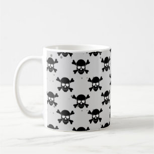 Pirate Style Skulls Pattern  Coffee Mug