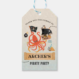 Pirate tag, Pirate party Gift Tags