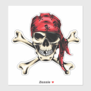 Pirate theme Party Adult Salty Pirate Skull