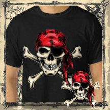Pirate theme Party Adult Salty Pirates Skull