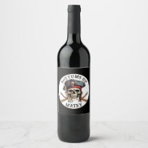 Pirate theme Party Adult Ship Captain Skull 8