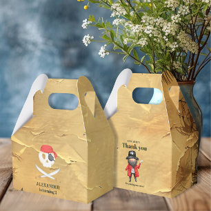 Pirate Themed Birthday Party Favour Box