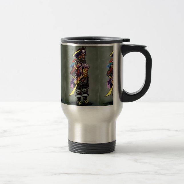Pirate Travel Mug (Right)