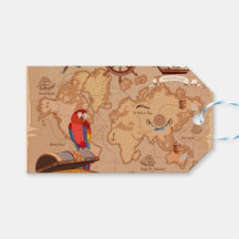 Pirate treasure map