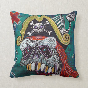 Pirate Treasure Map Pillow