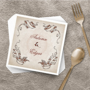 Pirate Treasure Wedding Napkin