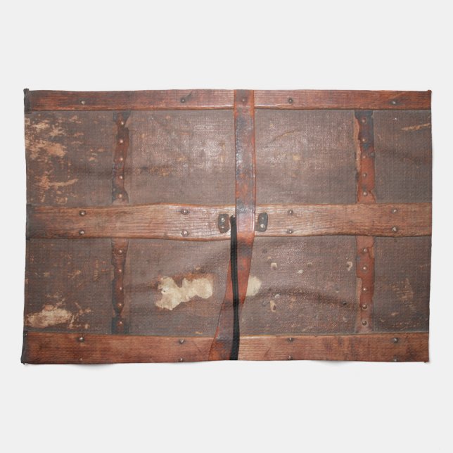 Pirate Trunk Tea Towel (Horizontal)