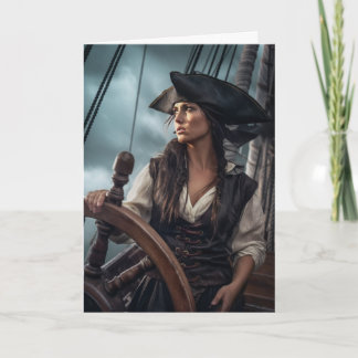 Pirate Valentines Day Card