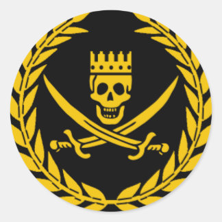 Pirate Victory Sticker - pack of 20