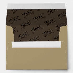 pirate wedding envelopes