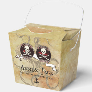 Pirate Wedding Favour Box