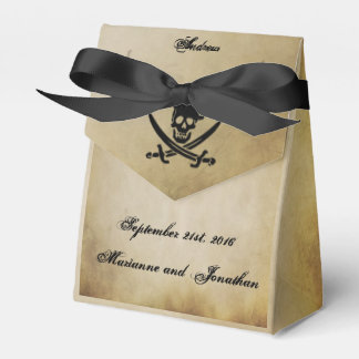 Pirate Wedding Favour Tent Box