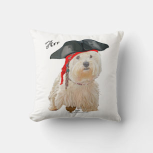 Pirate Westie Cushion