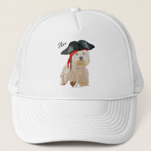 Pirate Westie Trucker Hat