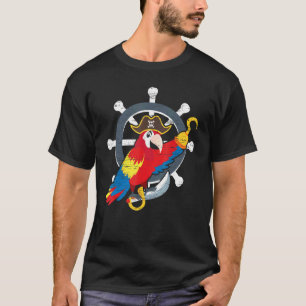 Pirate Whisperer Eye Patch Sailing Ocean Pirate Lo T-Shirt