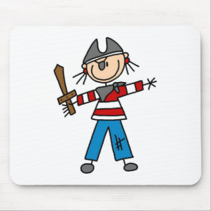 Pirate With Sword Mousepad