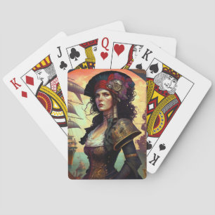 Pirate Woman Fantasy Art Playing Cards