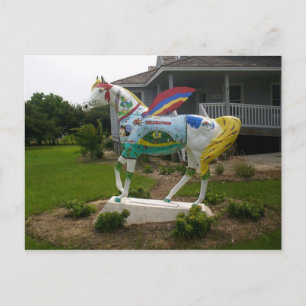 Pirated Winged Horse Postcard