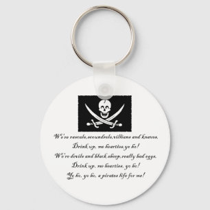 PirateLife,Keychain Key Ring