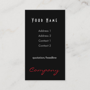 Pirates Business Card