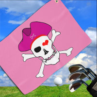 Pirates Flag & Captain Grace, Skull /Golf Games Go