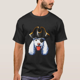 Pirates Hat Poodle T-Shirt