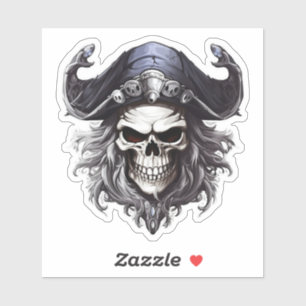 Pirate's Mark: Bold Sticker Designs Stickers