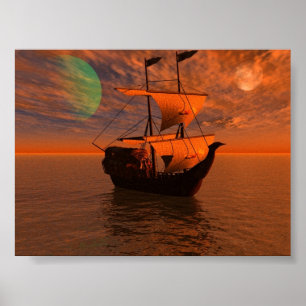 Pirates Night Poster