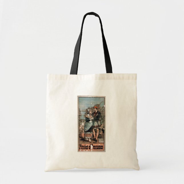 Pirates of Penzance Vintage Theatre Tote Bag (Front)