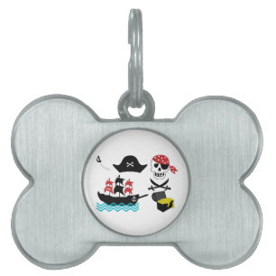 Pirates Pet Tag