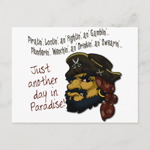 Pirates! Postcard