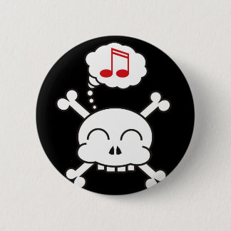 pirates R happy 6 Cm Round Badge