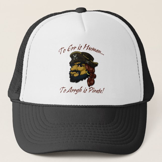 Pirates RULE! Trucker Hat (Front)