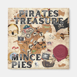 Pirates Treasure - Mince Pies Magnet
