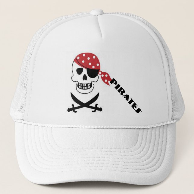 Pirates Trucker Hat (Front)