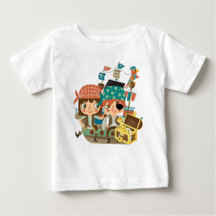 Pirates With Treasure Baby T-Shirt