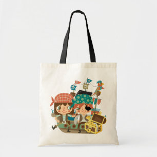 Pirates With Treasure Tote Bag