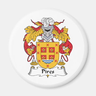 Pires Family Crest Magnet