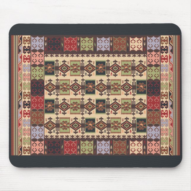 Pirot Kilim Mousepad 1 (Front)