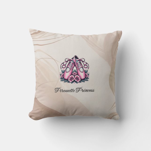 Pirouette Princess Cushion (Front)