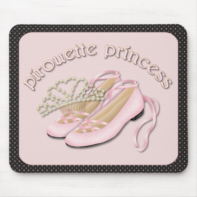 Pirouette Princess Mousepad (Front)
