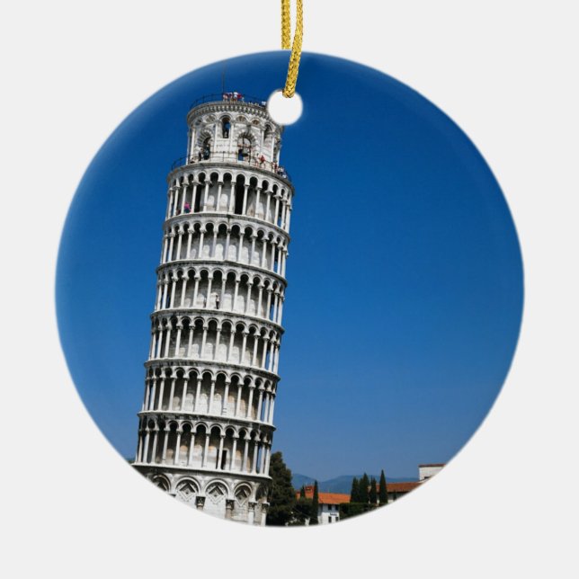 PISA CERAMIC TREE DECORATION (Front)