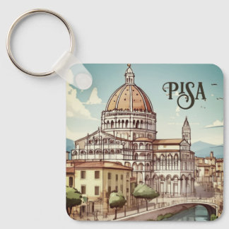 Pisa Italy europe travel Key Ring