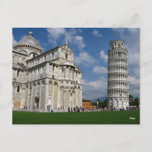 Pisa Italy Holiday Postcard